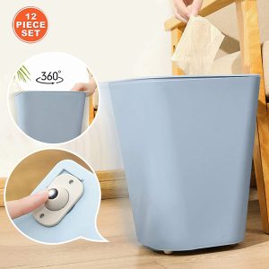 Samoprzylepne kółka do mebli (12 szt.) | STICKYWHEEL