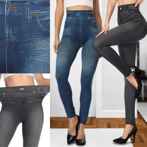 Legginsy jeansowe | FITDENIM