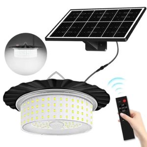 Solarna lampa wisząca z czujnikiem ruchu | ORBILUM