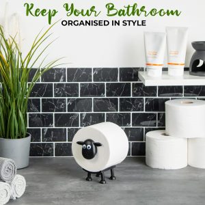 Zamień zapasową rolkę w dekorację – 16 cm | ROLLSHEEP
