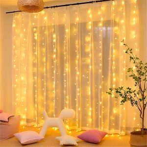 Świąteczna kurtyna świetlna LED - | CURLIGHT